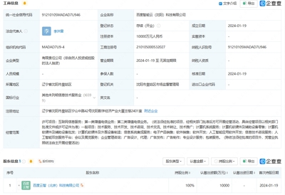 智能云斥资1亿在沈阳成立新公司，聚焦信息系统集成服务